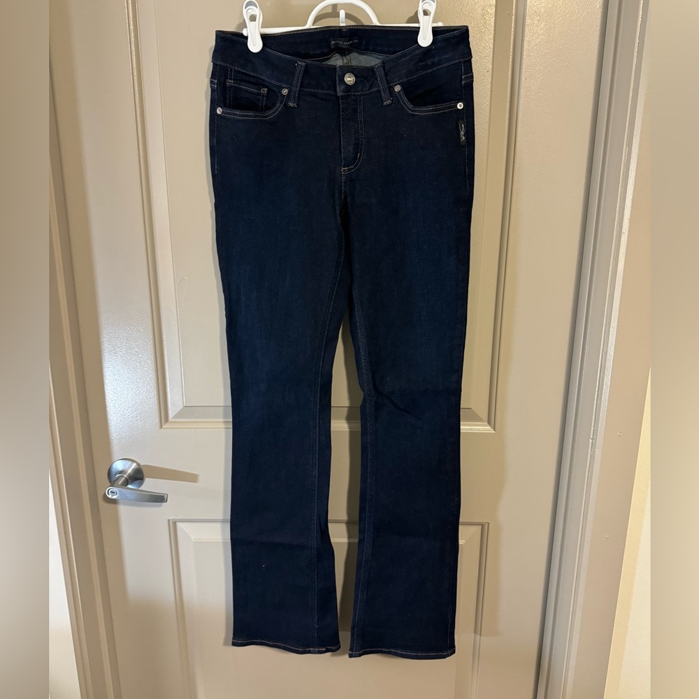 Women’s Silver Jeans Co. Elyse Slim Bootcut Jean - Dark Wash